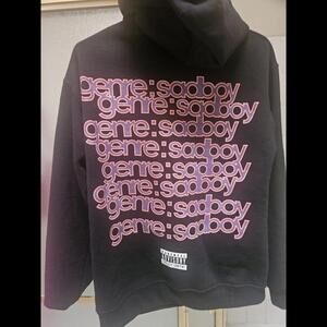 Genre Sadboy Small Hoodie Mgk Machine Gun Kelly Trippie Redd